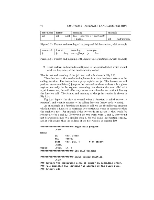 Computer Organization with MIPS - Page 76